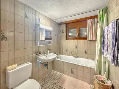 Ein Badezimmer in der Unterkunft Matterhorn Horizon - Zermatt Swiss Alps