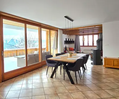 Grundriss der Unterkunft Appartement Tsandelanne avec terrasse panoramique, Val d'Hérens