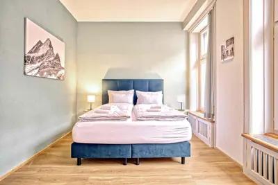 Ein Bett oder Betten in einem Zimmer der Unterkunft BANK House Studio M 202 - GRIWA RENT