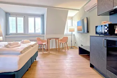 TV/Unterhaltungsangebot in der Unterkunft BANK House Studio M 405 - GRIWA RENT