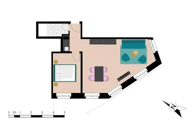 Grundriss der Unterkunft BANK House Apartment XL 304 - GRIWA RENT
