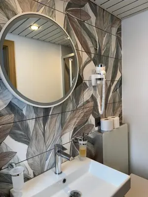 Ein Badezimmer in der Unterkunft Ferienwohnungen Eden und Simonella