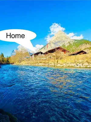 Naturlandschaft in der Nähe der Ferienwohnung