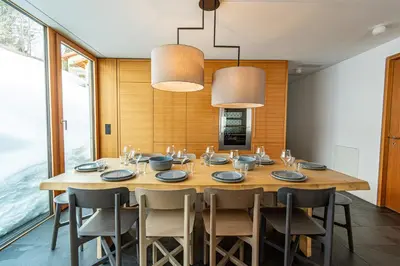 Küche/Küchenzeile in der Unterkunft Luxury Panorama Apartment Tola