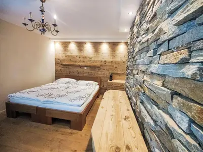 Ein Bett oder Betten in einem Zimmer der Unterkunft Studio Cristal-3 by Interhome