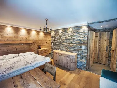 Ein Sitzbereich in der Unterkunft Studio Cristal-3 by Interhome