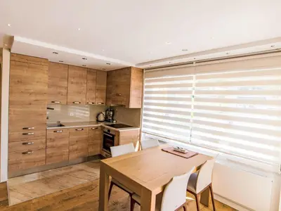 Küche/Küchenzeile in der Unterkunft Apartment Cristal-9 by Interhome