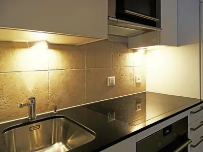 Küche/Küchenzeile in der Unterkunft Apartment Haus Quelle-4 by Interhome