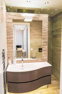 Ein Badezimmer in der Unterkunft Apartment Flaminia 39 by Interhome