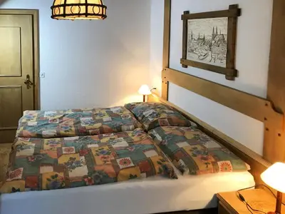 Ein Bett oder Betten in einem Zimmer der Unterkunft Apartment Haus Quelle-6 by Interhome
