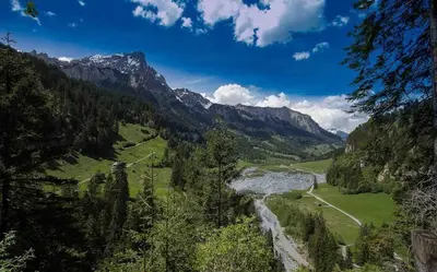 Naturlandschaft in der Nähe der Ferienwohnung