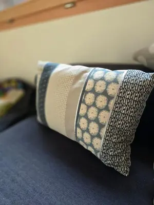 Ein Bett oder Betten in einem Zimmer der Unterkunft Le Chalet d'Hermann