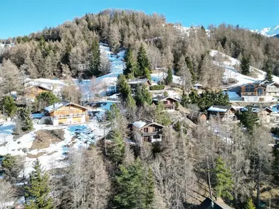 Naturlandschaft in der Nähe des Chalets