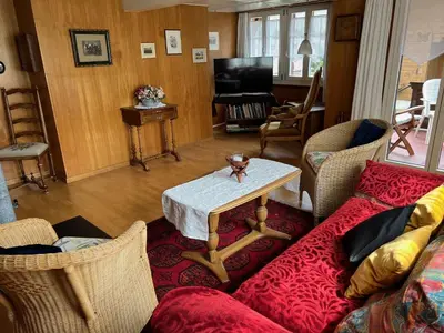 TV/Unterhaltungsangebot in der Unterkunft Engel Ingold Lodge Chalet 