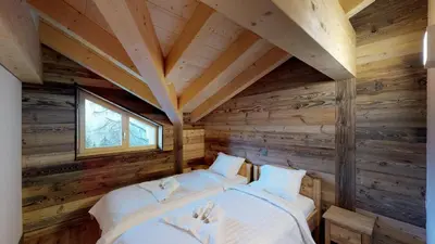 Ein Bett oder Betten in einem Zimmer der Unterkunft Les Mayens MA 022 - LUXURY apart