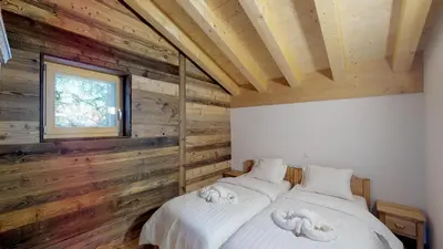 Ein Bett oder Betten in einem Zimmer der Unterkunft Les Mayens MA 022 - LUXURY apart