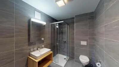 Ein Badezimmer in der Unterkunft Les Mayens MB 010 - LUXURY apartment 8 pers