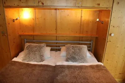 Ein Bett oder Betten in einem Zimmer der Unterkunft Plein Ciel VB 033 - MOUNTAIN apartment 8 pers