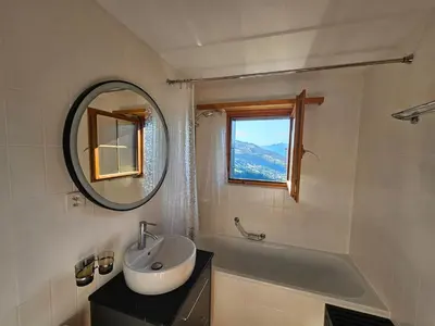Ein Badezimmer in der Unterkunft Apartment Haus Stalu 5 guests