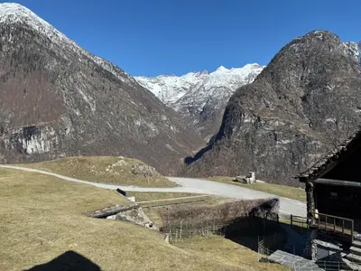 Naturlandschaft in der Nähe des Ferienhauses