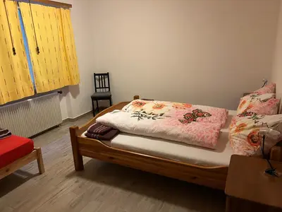Ein Bett oder Betten in einem Zimmer der Unterkunft KARL Apartment