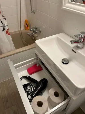 Ein Badezimmer in der Unterkunft KARL Apartment