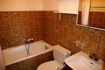 Ein Badezimmer in der Unterkunft Greppons O 002 - MOUNTAIN apartment 6 pers