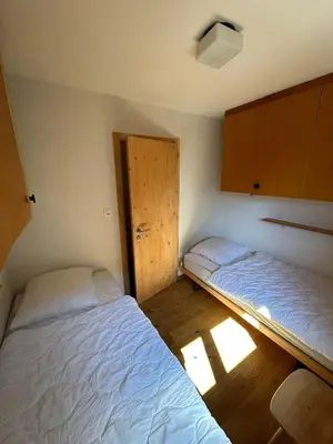 Ein Bett oder Betten in einem Zimmer der Unterkunft Greppons O 013 - MOUNTAIN apartment 6 pers