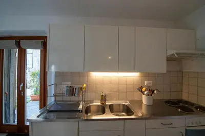 Küche/Küchenzeile in der Unterkunft Casa Banfi