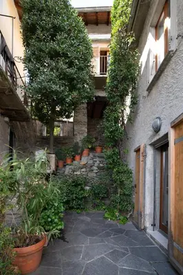 Ein Garten an der Unterkunft Casa Banfi