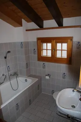 Ein Badezimmer in der Unterkunft Mayens de l Ours DZ 130 - MOUNTAIN apartment 8 pers
