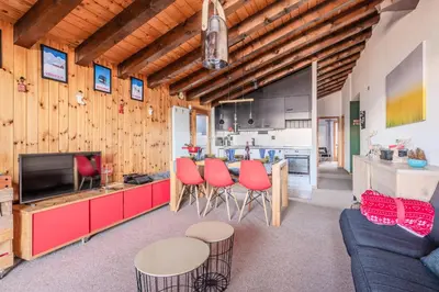 TV/Unterhaltungsangebot in der Unterkunft Mayens de l Ours CZ 030 - MOUNTAIN apartment 6 per