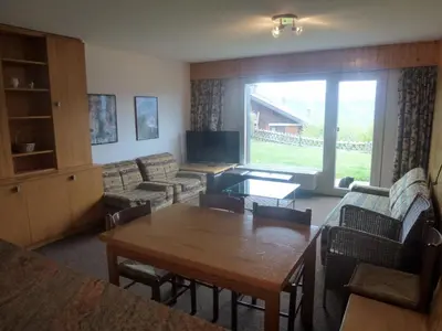 Ein Sitzbereich in der Unterkunft Beaulieu F 014 - CENTER apartment 5 pers