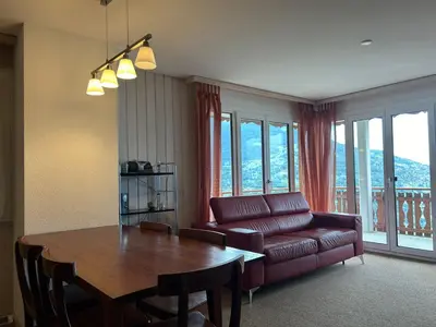 Ein Sitzbereich in der Unterkunft Cretes X2 221 - SUNNY apartment 4 pers