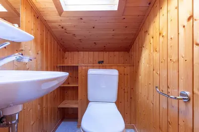 Ein Badezimmer in der Unterkunft Esperanza SKI IN & SKI OUT chalet 8 pers