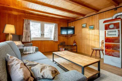 TV/Unterhaltungsangebot in der Unterkunft Ferienhaus Gäbi - Ferienwohnungen