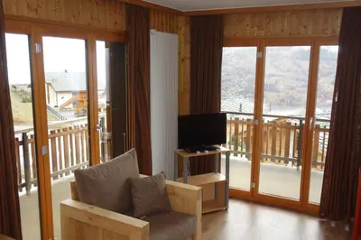 TV/Unterhaltungsangebot in der Unterkunft Gentianes G 023 - COSY apartment 6 pers