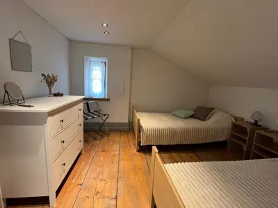 Ein Bett oder Betten in einem Zimmer der Unterkunft Guest House alla Stazione, Ambrì