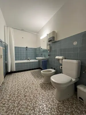 Ein Badezimmer in der Unterkunft Guest House alla Stazione, Ambrì