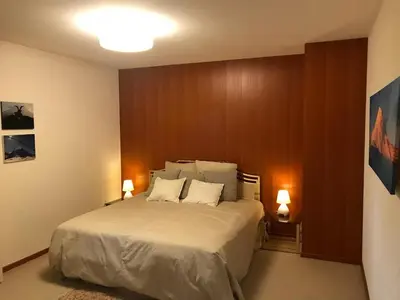 Ein Bett oder Betten in einem Zimmer der Unterkunft 2 BR-App-Breathtaking view with big Balcony