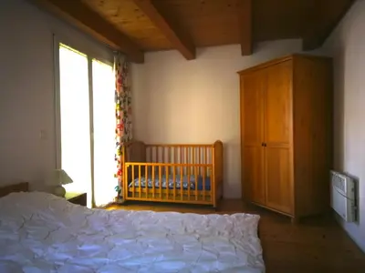 Ein Bett oder Betten in einem Zimmer der Unterkunft Rustico Nocciolo