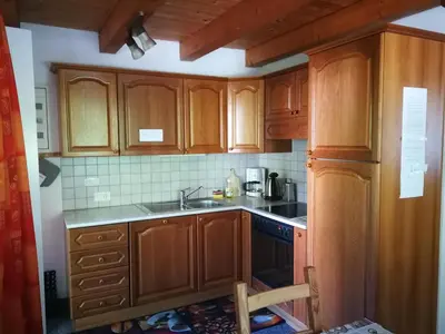 Küche/Küchenzeile in der Unterkunft Rustico Nocciolo