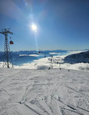 Leukerfun im Winter