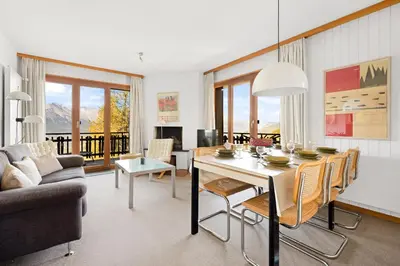 TV/Unterhaltungsangebot in der Unterkunft Melezes K 020 - SKI & NATURE apartment 4 pers