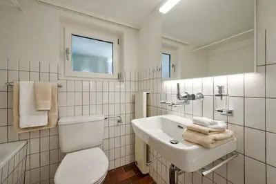 Ein Badezimmer in der Unterkunft Chalet Mountain Love, spectacular views, spacious & luxurious