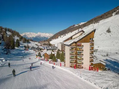 Mont-Fort 10 - 4 pers - au pied des pistes im Winter