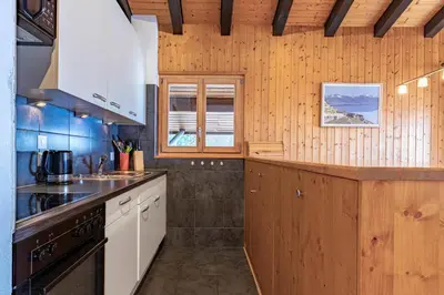 Küche/Küchenzeile in der Unterkunft Melezes S 040 - SKI LIFT apartment 6 pers