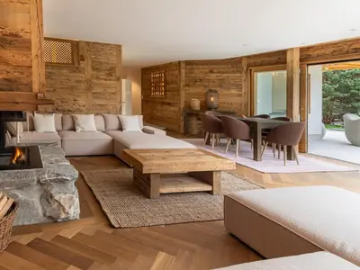 Ein Sitzbereich in der Unterkunft Orion - Garten Apartement