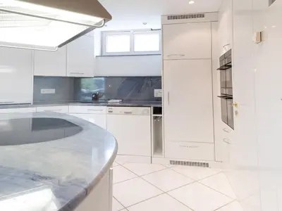 Küche/Küchenzeile in der Unterkunft Orion - Garten Apartement