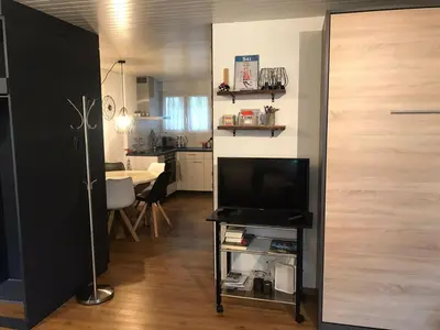 TV/Unterhaltungsangebot in der Unterkunft Beautiful 2 room apartment in a central location